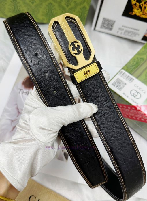Belt Gucci Gucci's top tier replicaGucci belt 100% imported original cowhide, ensuring genui aaxka512 - Image 5