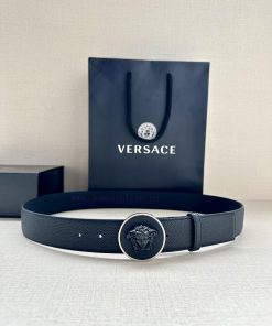 Width 4.0cm Versace This soft belt is adorned with a 3D Medusa belt buckle, which can be pai 032ybm9i