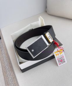 Montblanc Montblanc ️ Belt and beltBuckle, new original classic boutique buckle, photographe h3go48uw