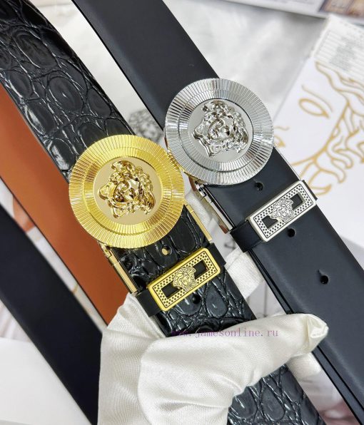 Belt Versace Versace Top RemakeThe waistband is made of 100% imported top layer cowhide, ens hzj6zv2k - Image 2