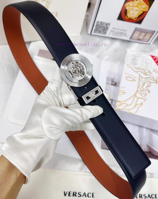 Belt Versace Versace Top RemakeThe waistband is made of 100% imported top layer cowhide, ens hzj6zv2k - Image 10