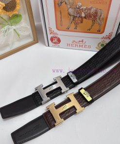 Hermes Hermès  Material: Leather Belt with 100% Head Layer. The leather belt is guaranteed t lix5zs4v