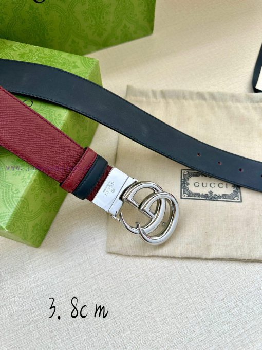 The width of the GUCCI series is 4.0cm, and the iconic double G steel buckle logo has been r k3e0jvvf - Image 6
