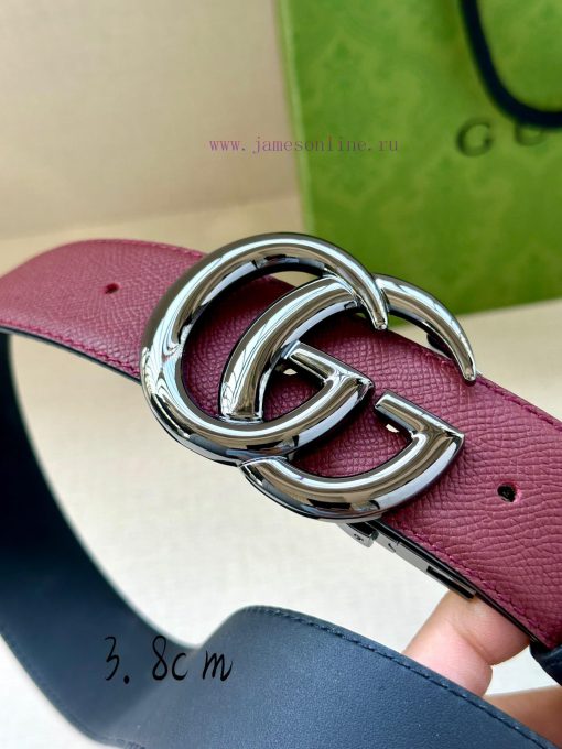 The width of the GUCCI series is 4.0cm, and the iconic double G steel buckle logo has been r cqvi1h0t - Image 3