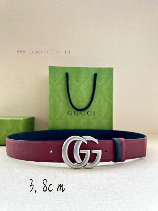 The width of the GUCCI series is 4.0cm, and the iconic double G steel buckle logo has been r i1uuwf2b