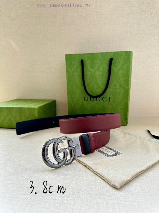 The width of the GUCCI series is 4.0cm, and the iconic double G steel buckle logo has been r cqvi1h0t - Image 5