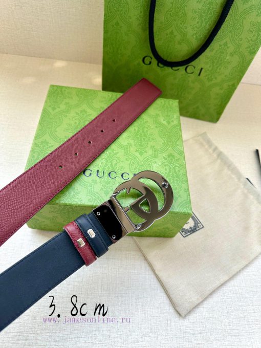The width of the GUCCI series is 4.0cm, and the iconic double G steel buckle logo has been r cqvi1h0t - Image 6