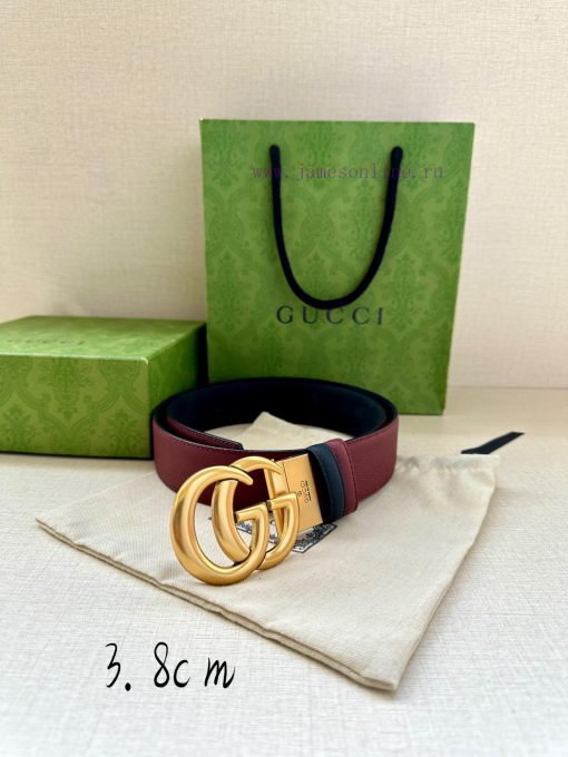 The width of the GUCCI series is 4.0cm, and the iconic double G steel buckle logo has been r xjv2efqz - Image 6