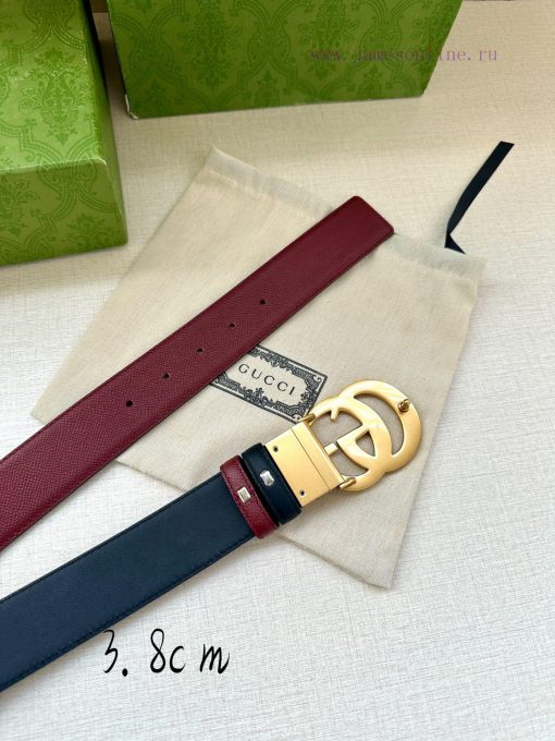 The width of the GUCCI series is 4.0cm, and the iconic double G steel buckle logo has been r xjv2efqz - Image 7