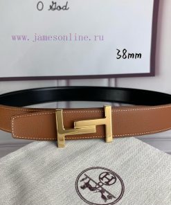 Herm è s Double Headed Sharp Double sided Original Imported Head Layer Leather Orange Lychee n2za0opp