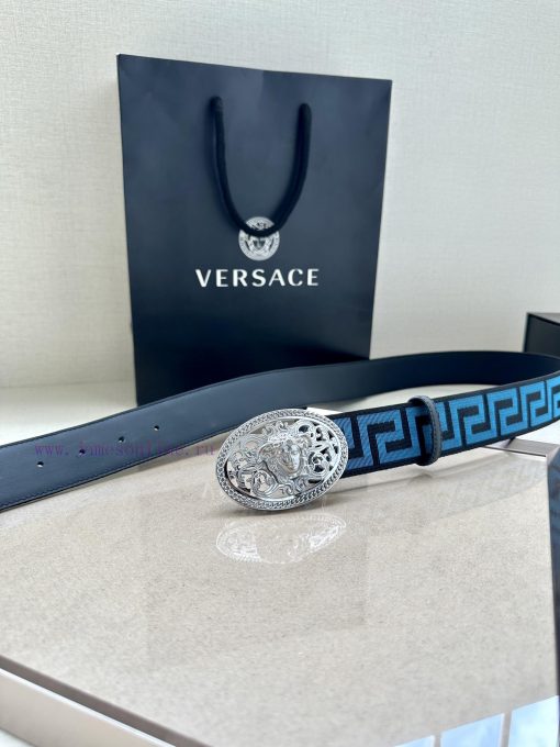 Width 3.8cm Versace This satin belt from Versace has a very casual style, adorned with the i p0sy3k1i - Image 5