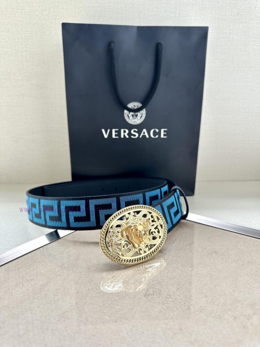 Width 3.8cm Versace This satin belt from Versace has a very casual style, adorned with the i p0sy3k1i - Image 6