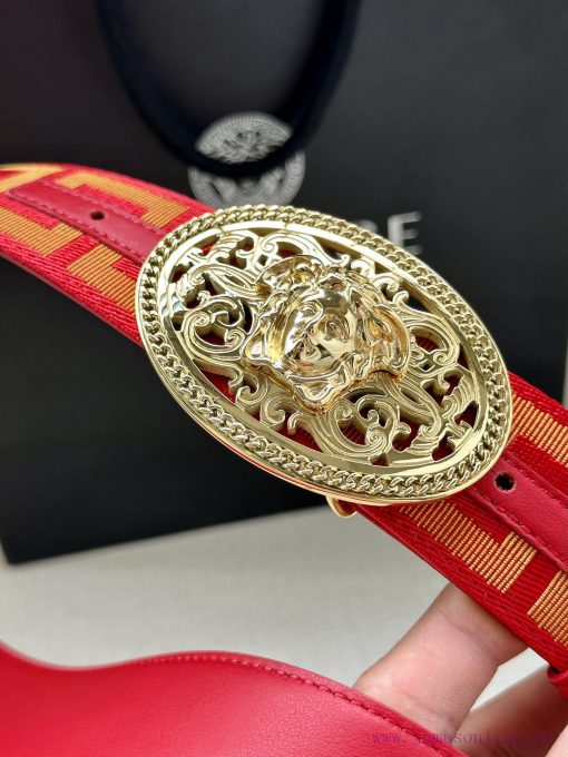 Width 3.8cm Versace This satin belt from Versace has a very casual style, adorned with the i z9jtchqy - Image 3