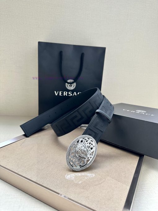 Width 3.8cm Versace This satin belt from Versace has a very casual style, adorned with the i fku3huvn - Image 5