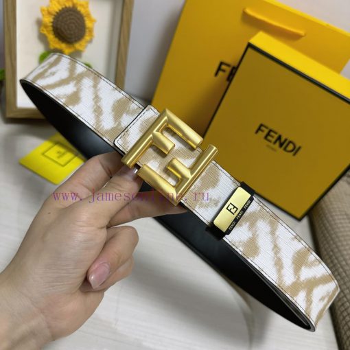 Fendi FENDIMaterial: Leather Belt with 100% Head Layer. The leather belt is guaranteed to be egm0cl56 - Image 5