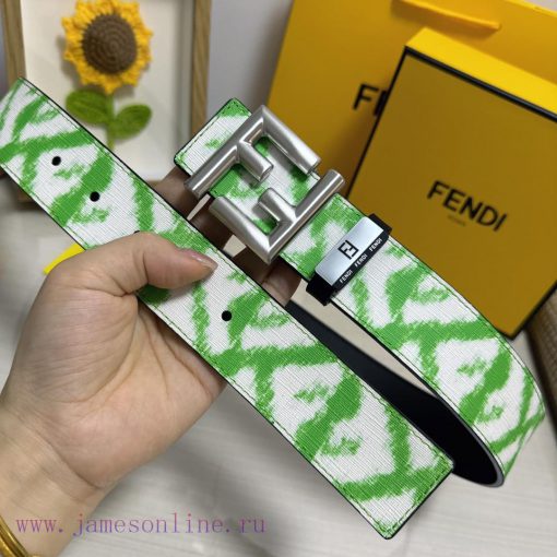 Fendi FENDIMaterial: Leather Belt with 100% Head Layer. The leather belt is guaranteed to be egm0cl56 - Image 8