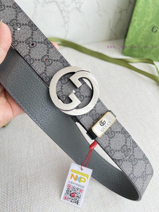 Gucci Gucci Belt ️ BeltHanging buckle, pure steel material buckle head, top layer cowhide, p dq2j8q9n - Image 4