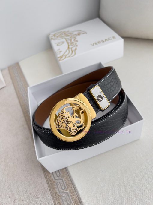 Versace Versace. ️ Belt and belt automatic beltAutomatic belt, classic head buckle made of p 0b8yqfw7 - Image 2