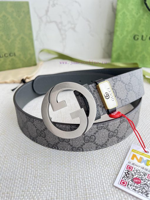 Gucci Gucci Belt ️ BeltHanging buckle, pure steel material buckle head, top layer cowhide, p dq2j8q9n - Image 6