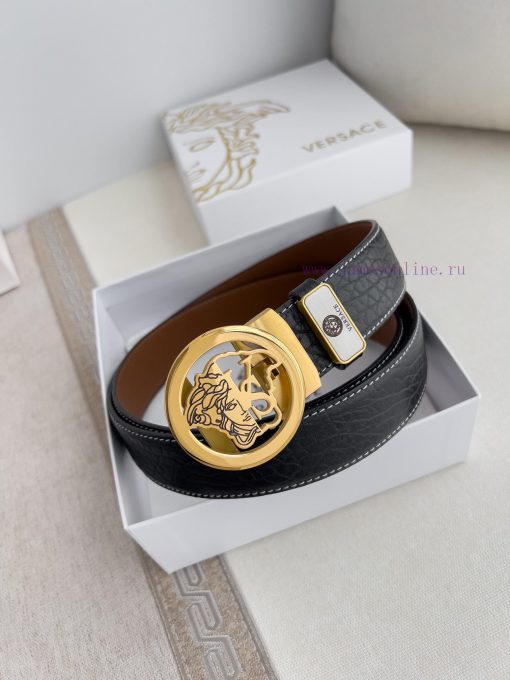Versace Versace. ️ Belt and belt automatic beltAutomatic belt, classic head buckle made of p w9ot5yzi