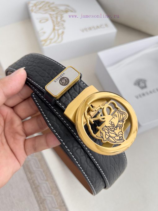 Versace Versace. ️ Belt and belt automatic beltAutomatic belt, classic head buckle made of p w9ot5yzi - Image 5