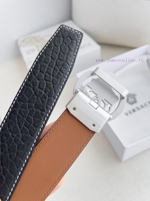 Versace Versace. ️ Belt and belt automatic beltAutomatic belt, classic head buckle made of p 72vf5jfh - Image 6