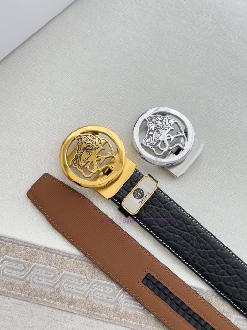 Versace Versace. ️ Belt and belt automatic beltAutomatic belt, classic head buckle made of p w9ot5yzi - Image 10