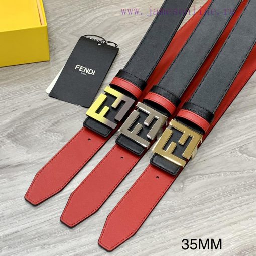 FENDL 35MM wide double-sided original calf leather with a single ruthenium palladium plated qg7wwlr2 - Image 10