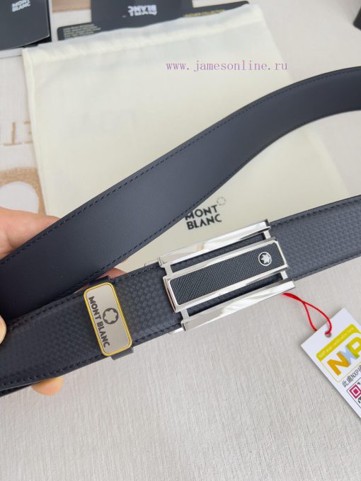 Montblanc Montblanc Belt Automatic BeltAutomatic belt, original new pure steel material auto b6msf9dn - Image 5