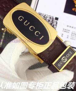 Gucci. Gucci automatic buckleIdentify and receive a punch as a giftThe material is a 100% to zyni4wyj