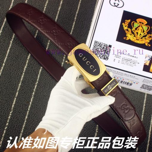 Gucci. Gucci automatic buckleIdentify and receive a punch as a giftThe material is a 100% to zyni4wyj - Image 4