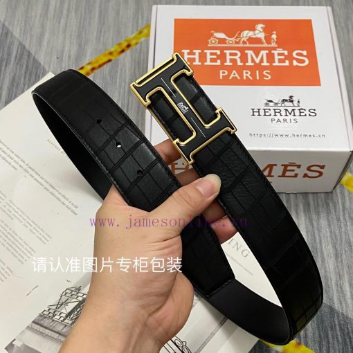 Hermes HermesBelt and waistband single-sided use quality 100% cowhide layer 24k pure steel b o0wc2o88 - Image 5