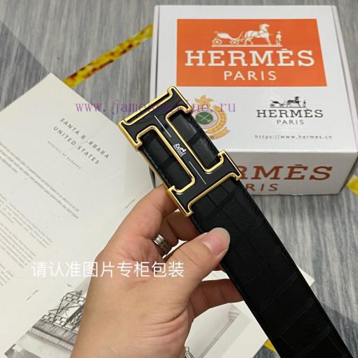 Hermes HermesBelt and waistband single-sided use quality 100% cowhide layer 24k pure steel b o0wc2o88 - Image 6