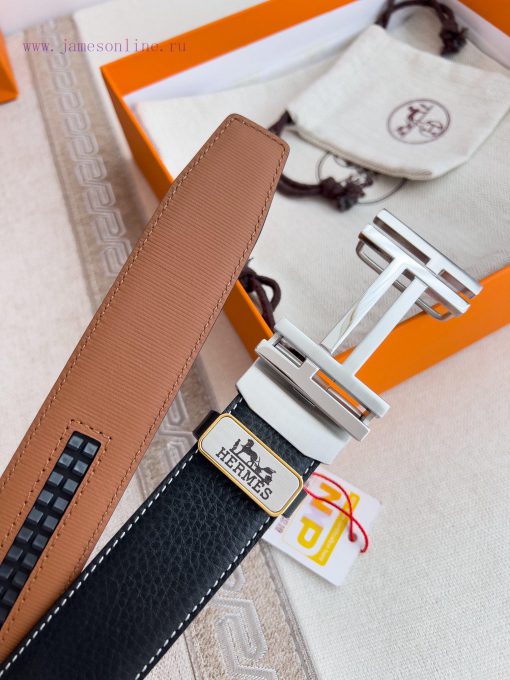 Hermes Her.. Mes ️ Automatic belt buckle waist beltAutomatic buckle, made of pure steel mate 1rn587e4 - Image 8