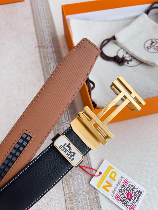 Hermes Her.. Mes ️ Automatic belt buckle waist beltAutomatic buckle, made of pure steel mate 1rn587e4 - Image 9