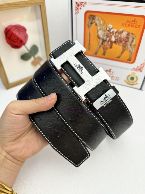 Hermes Hermès  Material: Leather Belt with 100% Head Layer. The leather belt is guaranteed t g8pdmdy2 - Image 2