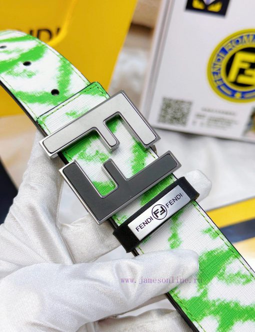 Belt FENDI Fendi ReproductionThe waistband is made of 100% imported top layer cowhide, ensur pmwx8l48 - Image 8