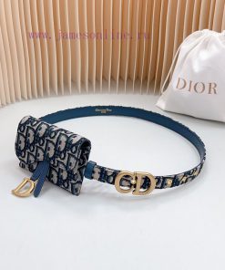 New 2.0cm Dior waist bag official website, double-sided top layer cowhide leather material, bvtw5j4o
