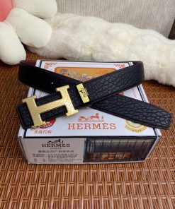 Hermes Hermès Material: Leather Belt with 100% Head Layer. The leather belt is guaranteed to sqb6c0ax