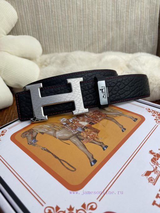 Hermes Hermès Material: Leather Belt with 100% Head Layer. The leather belt is guaranteed to 0xdcsgs9 - Image 3