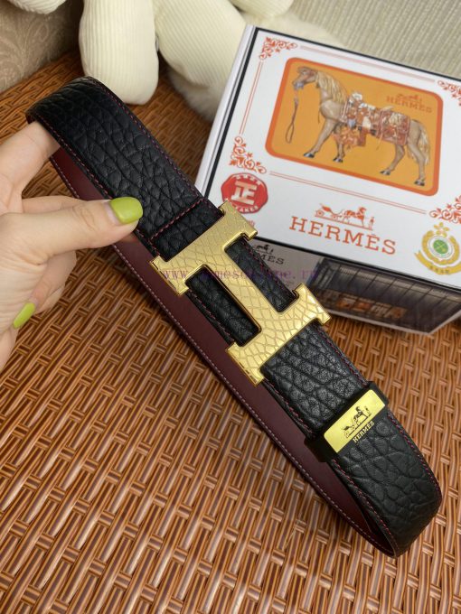 Hermes Hermès Material: Leather Belt with 100% Head Layer. The leather belt is guaranteed to mmwkayyo - Image 5