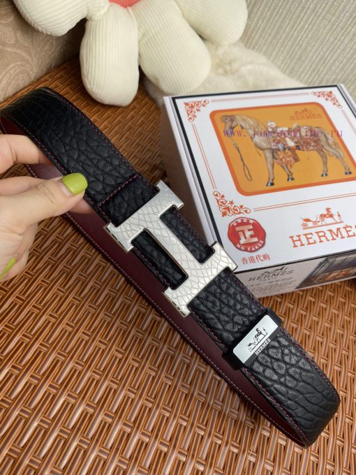 Hermes Hermès Material: Leather Belt with 100% Head Layer. The leather belt is guaranteed to mmwkayyo - Image 6