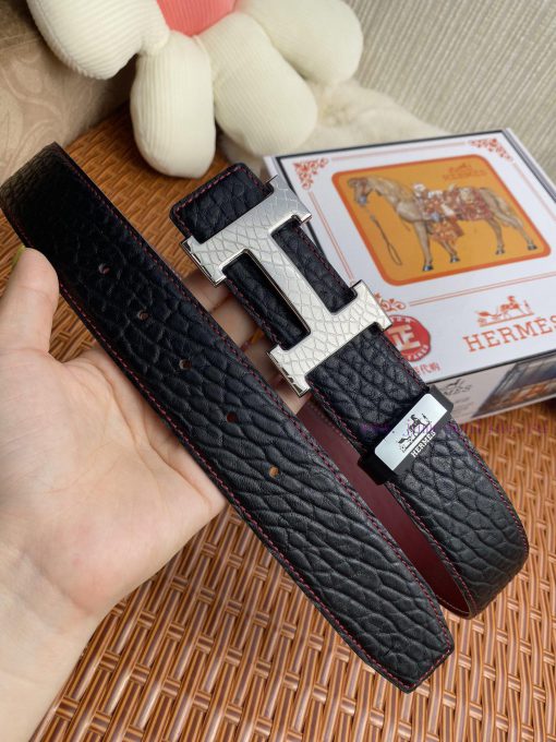 Hermes Hermès Material: Leather Belt with 100% Head Layer. The leather belt is guaranteed to 0xdcsgs9 - Image 6