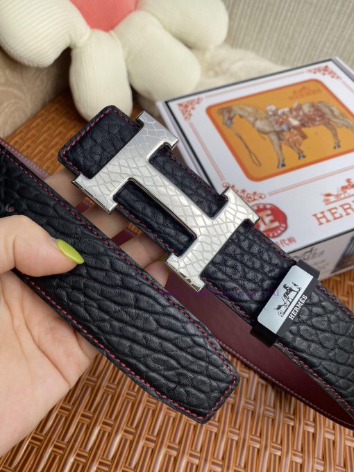 Hermes Hermès Material: Leather Belt with 100% Head Layer. The leather belt is guaranteed to 0xdcsgs9 - Image 7