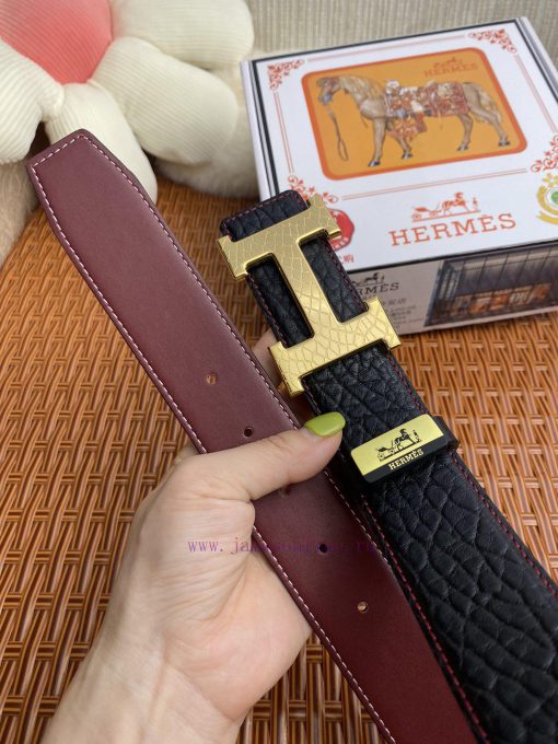 Hermes Hermès Material: Leather Belt with 100% Head Layer. The leather belt is guaranteed to mmwkayyo - Image 9