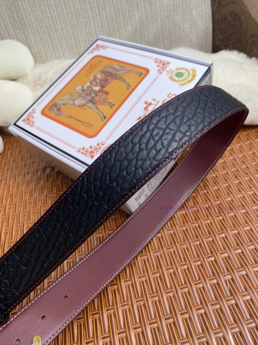 Hermes Hermès Material: Leather Belt with 100% Head Layer. The leather belt is guaranteed to 0xdcsgs9 - Image 9