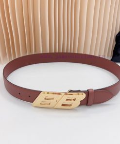 New 3.5cm Balenciaga official website, double-sided top layer cowhide material, length. 758. 3bhrwe6b