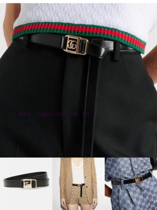 2.0cm Gucci new belt, double-sided top layer cowhide material, length. 758.80.85.90.95. Euro a3te8d8s - Image 2