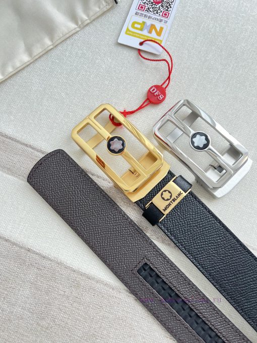 Montblanc Montblanc Belt Automatic BeltAutomatic belt, new pure steel material automatic buc kkz8h14u - Image 7