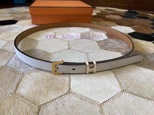 The new Pop H15 calf leather thin waistband in early spring is 15mm, with the belt loop deco hobx4btn - Image 3